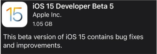 北海街道苹果手机维修分享如何升级到iOS15.0 beta5 